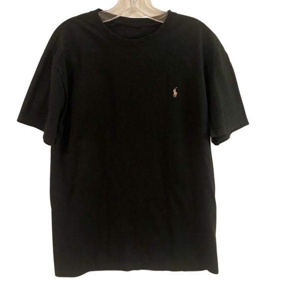 POLO by Ralph Lauren Black T-Shirt - Picture 1 of 3